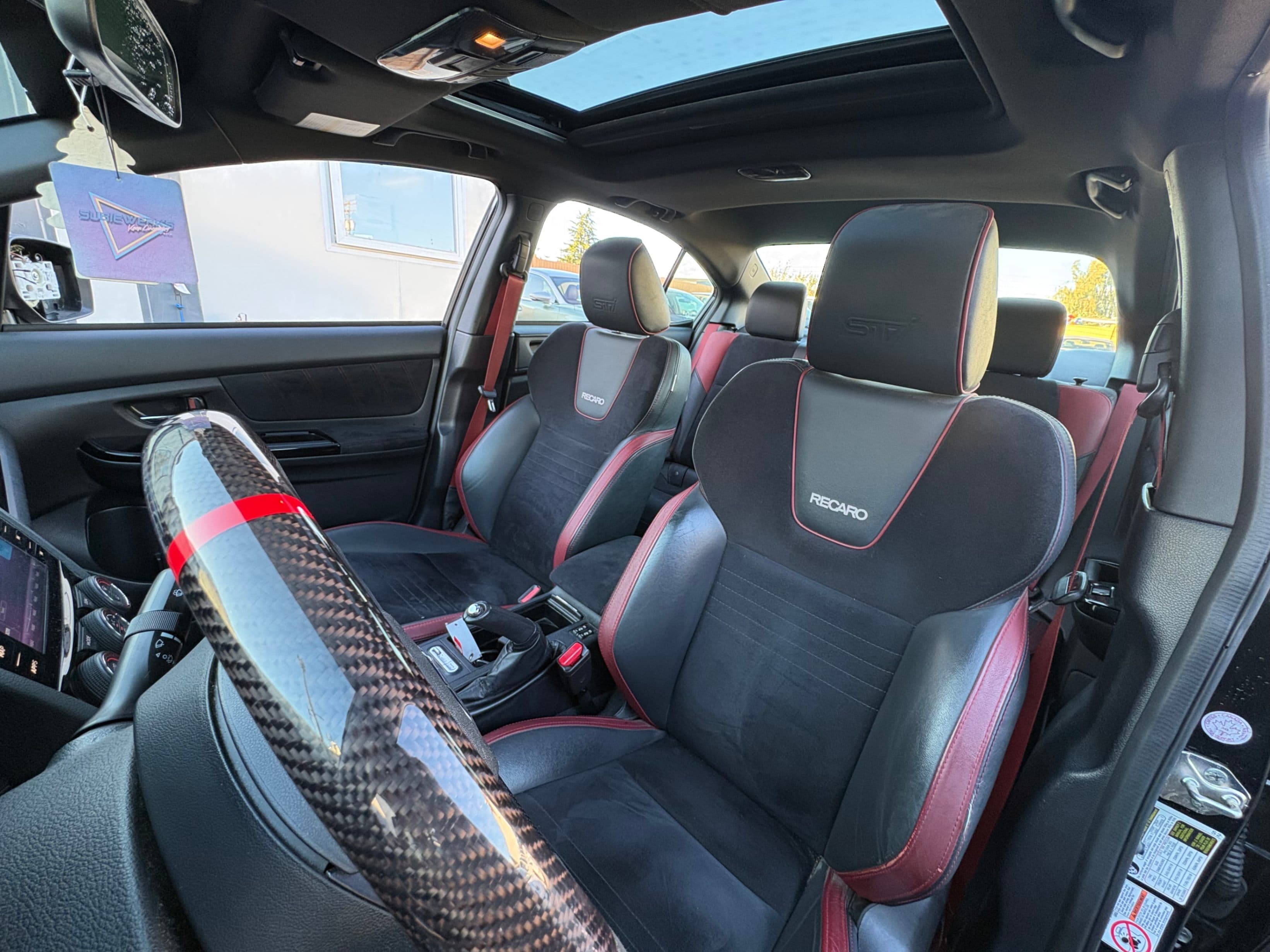2019 Subaru WRX STI Sport-tech Manual w/Lip Spoiler CLEAN TITLE/BC LOCAL thumbnail 12