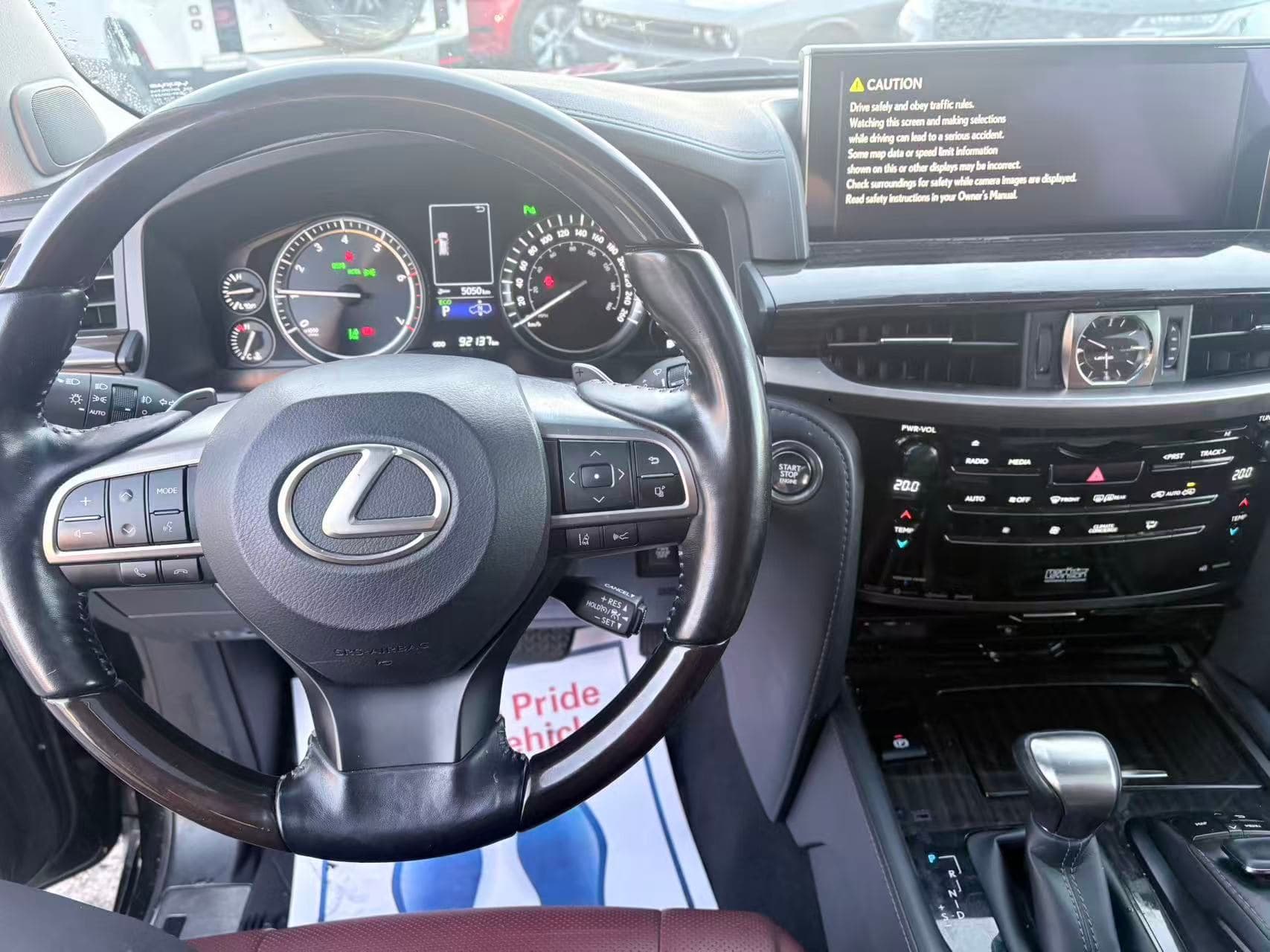 2021 Lexus LX LX 570 AWD Auto NO ACCIDENTS/BC LOCAL thumbnail 16