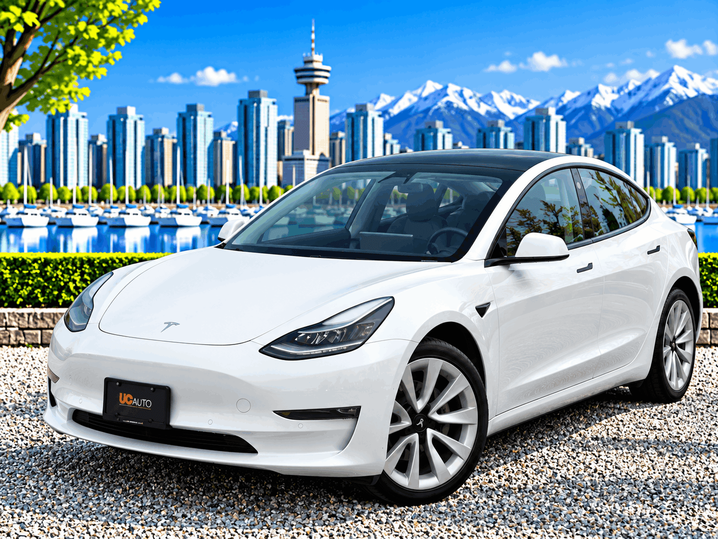 2021 Tesla Model 3 Standard Range Plus RWD CLEAN TITLE/BC LOCAL