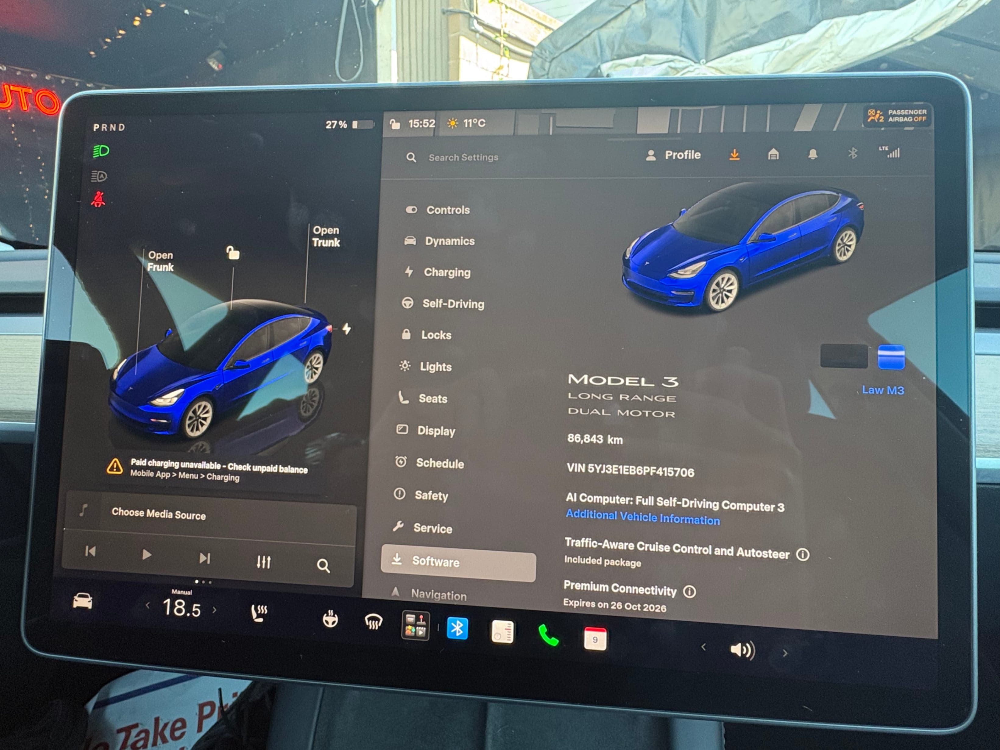 2023 Tesla Model 3 Long Range AWD CLEAN TITLE thumbnail 14