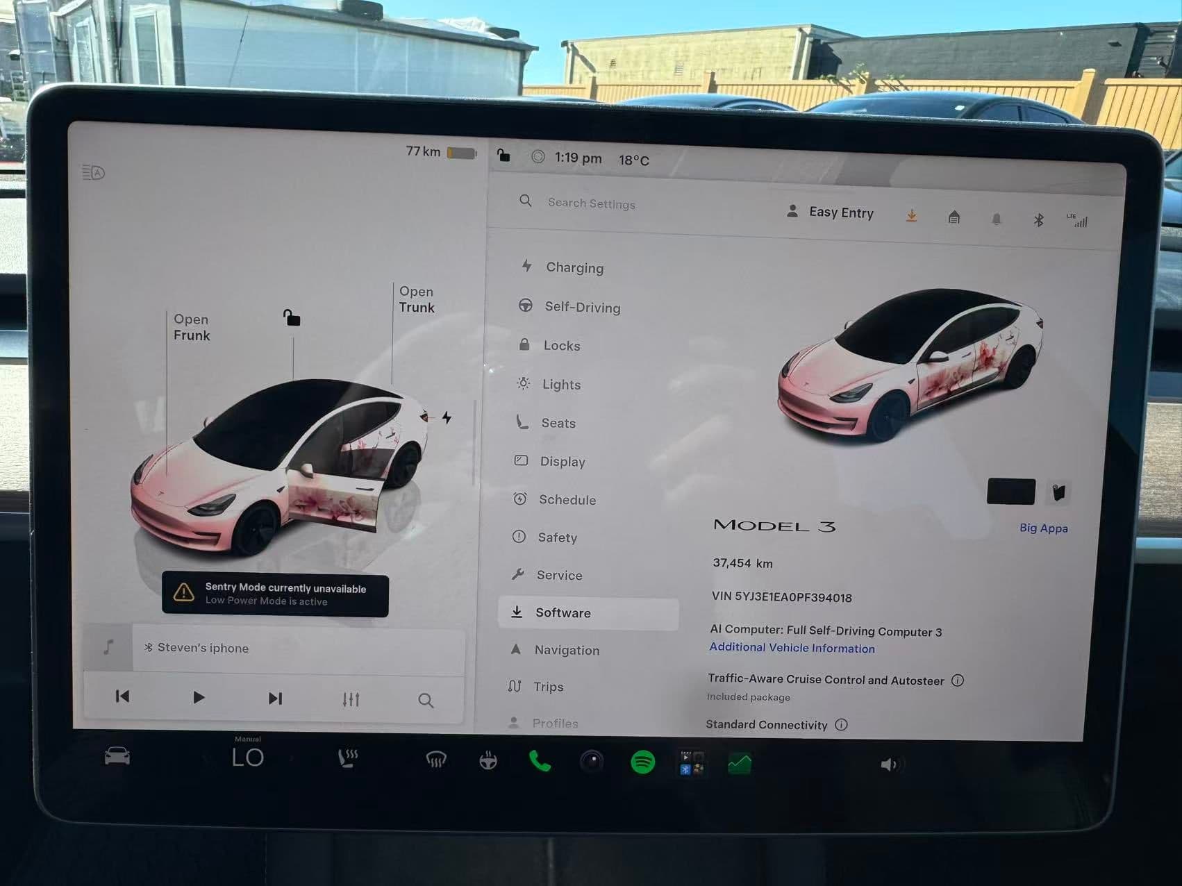 2023 Tesla Model 3 RWD No accident/BC Local thumbnail 13